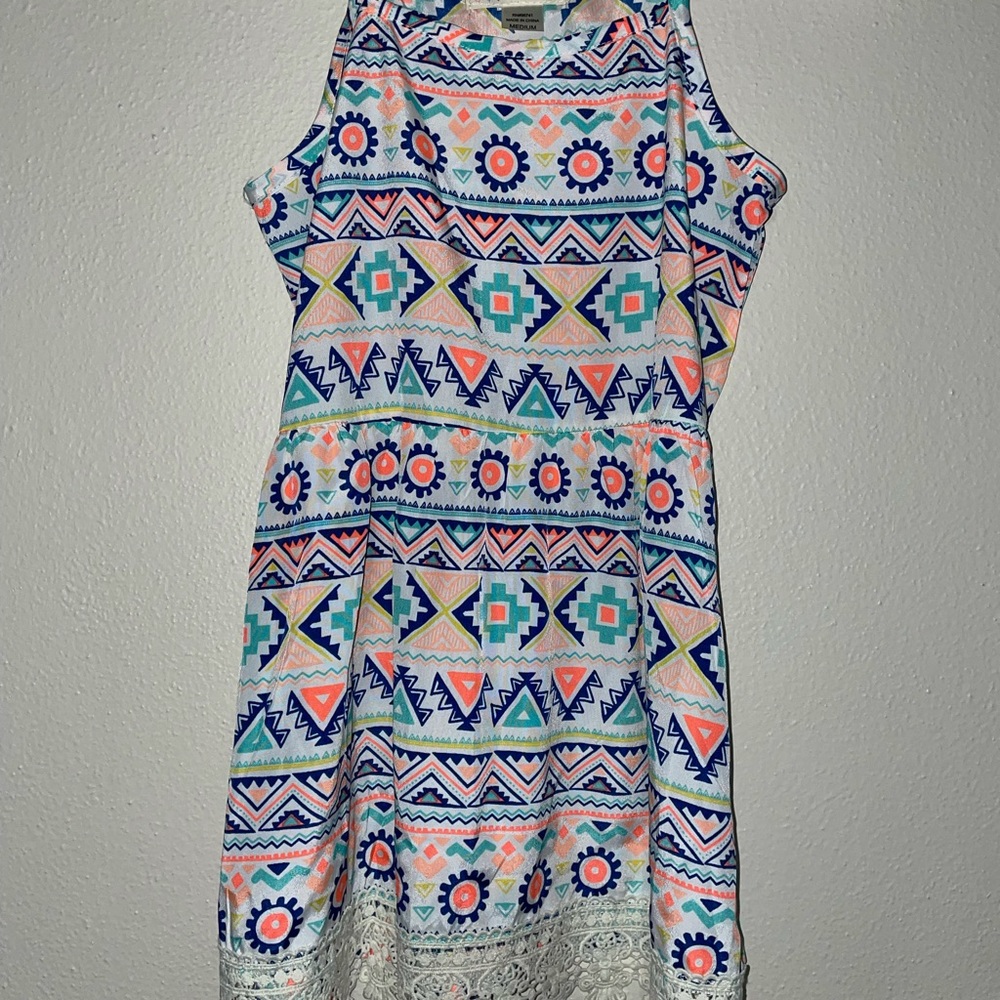 Girls multicolor tunic top